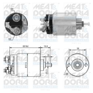 Magneettikytkin, startti MEAT & DORIA 46104