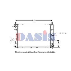 Motorkühler AKS DASIS 090850N