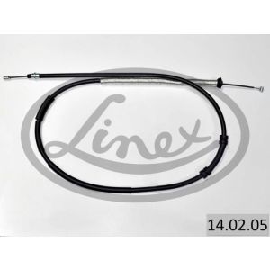 Cable, freno de servicio LINEX 14.02.05 izquierda