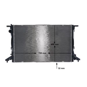 Arrefecedor do motor MAHLE CR 960 000S