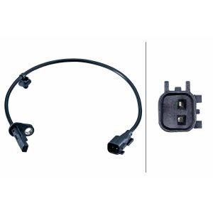 Snelheidssensor, ABS HELLA 6PU 358 252-461