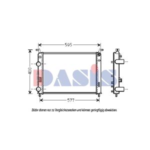 Motorkühler AKS DASIS 080098N
