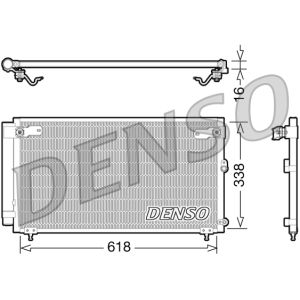 Condensator, airconditioning DENSO DCN51006