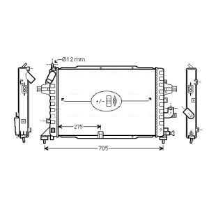 Raffreddatore motore AVA COOLING OLA2383