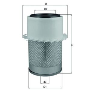 Luftfilter MAHLE LX 648