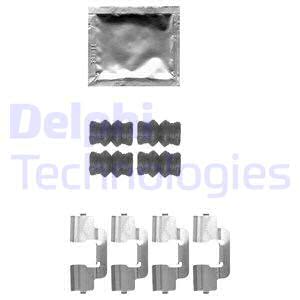 Toebehorenset, schijfremblok DELPHI LX0536