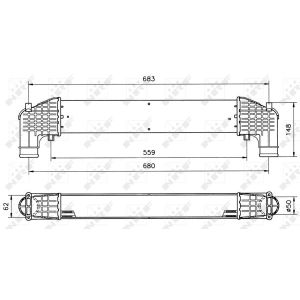 Intercooler NRF 30108A