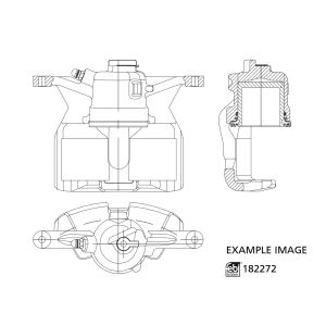 Bremssattel FEBI BILSTEIN 182272