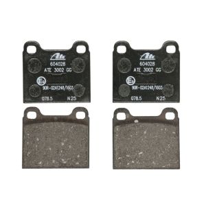 Conjunto de pastilhas de travão ATE 13.0460-4028.2