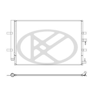 A/C-kondensor KOYORAD CD320908