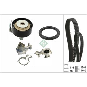 Kit de courroie crantée INA 530 0961 30