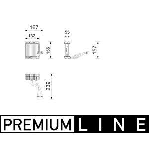 Differential-Reparatursatz MAHLE AE 261 000P