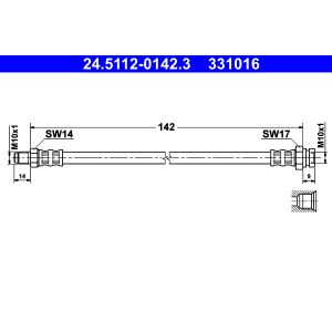 Remleiding ATE 24.5112-0142.3