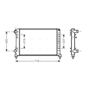 Motorkühler AVA COOLING FTA2262