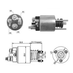 Interruptor magnético, motor de arranque MEAT & DORIA 46134