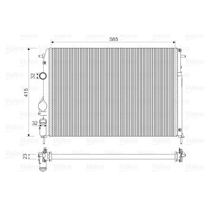 Radiateur, refroidissement du moteur VALEO 732866