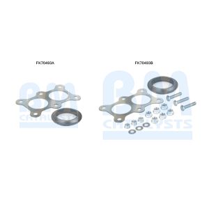 Montagesatz, Abgasrohr BM CATALYSTS FK70493