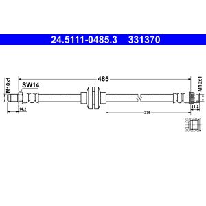 Remleiding ATE 24.5111-0485.3
