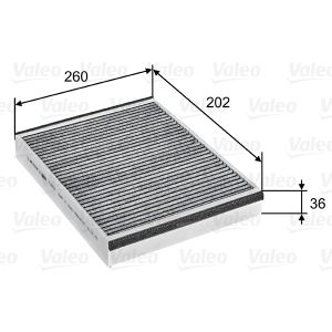 Raitisilmasuodatin VALEO 715757