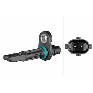 Sensor do ABS traseiro, direito HELLA 6PU 358 216-681