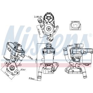 Válvula EGR NISSENS 98165