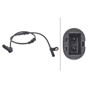 ABS-sensor HELLA 6PU 012 039-711