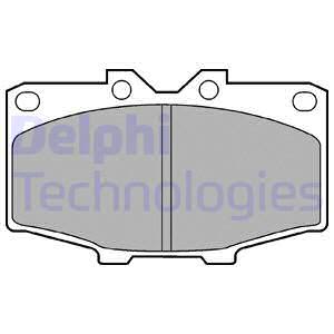 Bremsbelagsatz DELPHI LP448, Vorne