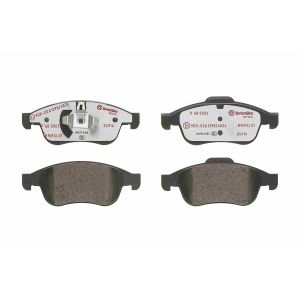 Pastiglie Freno Anteriori Brembo P 68 014 – Conforme ECE-R90, Per Sistema Girling, Con Indicatore Usura