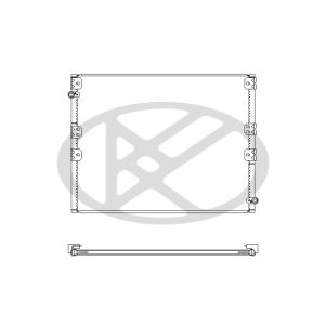 Condenseur (climatisation) KOYORAD CD010178M0A