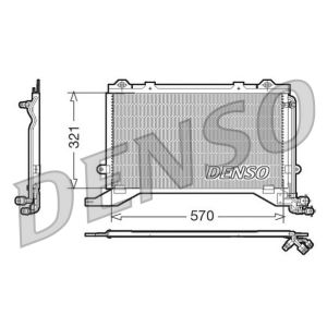 Condenseur (climatisation) DENSO DCN17020