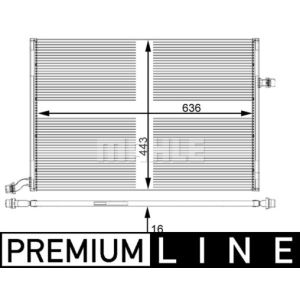 Niedertemperaturkühler, Ladeluftkühler BEHR MAHLE CIR 25 000P