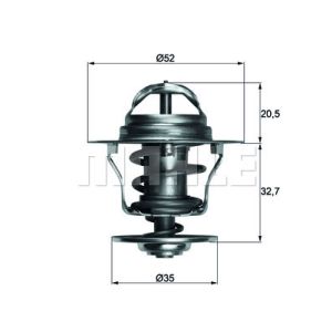 Termostato, refrigerante MAHLE TX 12 88D