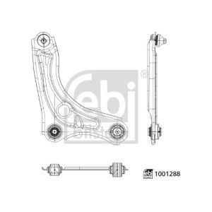 Pyöränripustus FEBI BILSTEIN 1001288