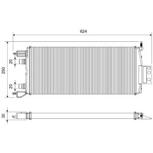 Arrefecedor do motor VALEO VAL701481