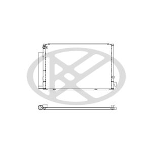 Condenseur (climatisation) KOYORAD CD010296M0A