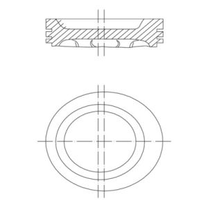 Kolben MAHLE 229 19 00