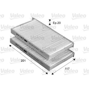 Filtro, ar do habitáculo VALEO 715669