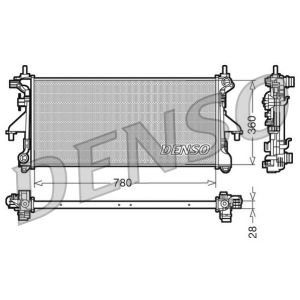 Raffreddatore motore DENSO DRM09079