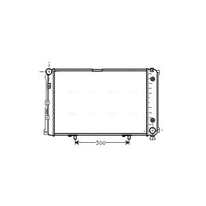 Arrefecedor do motor AVA COOLING MS2061