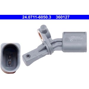 Sensor do ABS traseiro, direito ATE 24.0711-6050.3