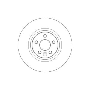 Disco de freno TRW DF6848S