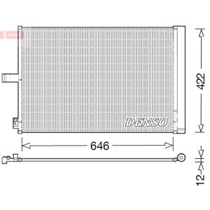 A/C-kondensor DENSO DCN17027