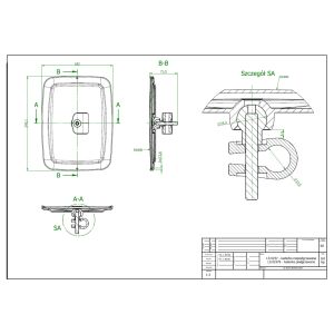 Rétroviseur extérieur RYWAL LS0237