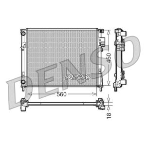 Arrefecedor do motor DENSO DRM23095