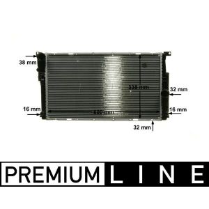 Arrefecedor do motor MAHLE CR 1909 000P