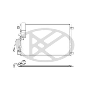 A/C-kondensor KOYORAD CD020462