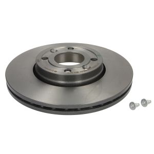 Remschijf BREMBO 9907811 voorkant, geventileerd, 1 Stuk