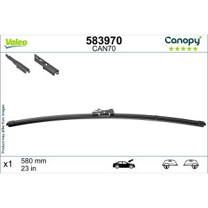 Limpiaparabrisas CANOPY VALEO 583970