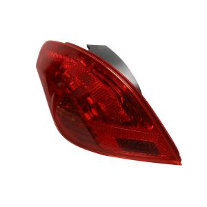 Luz traseira, direita (24V, vermelho) TYC 11-11884-01-2 esquerdo