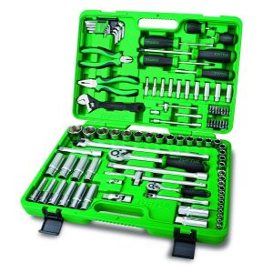 Jeu d'outils TOPTUL 1/4 pouces 1/2 pouces 97 pièce